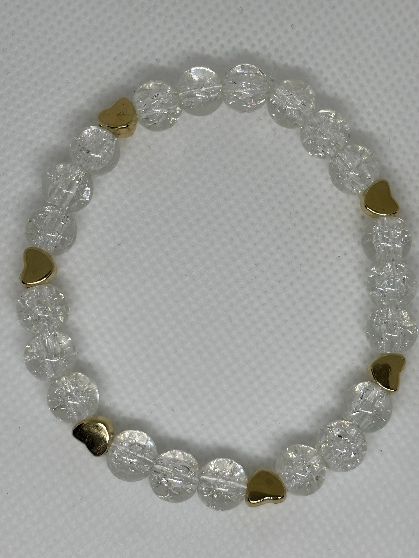 OYK Collection GOLDEN SILVER HEART bracelets