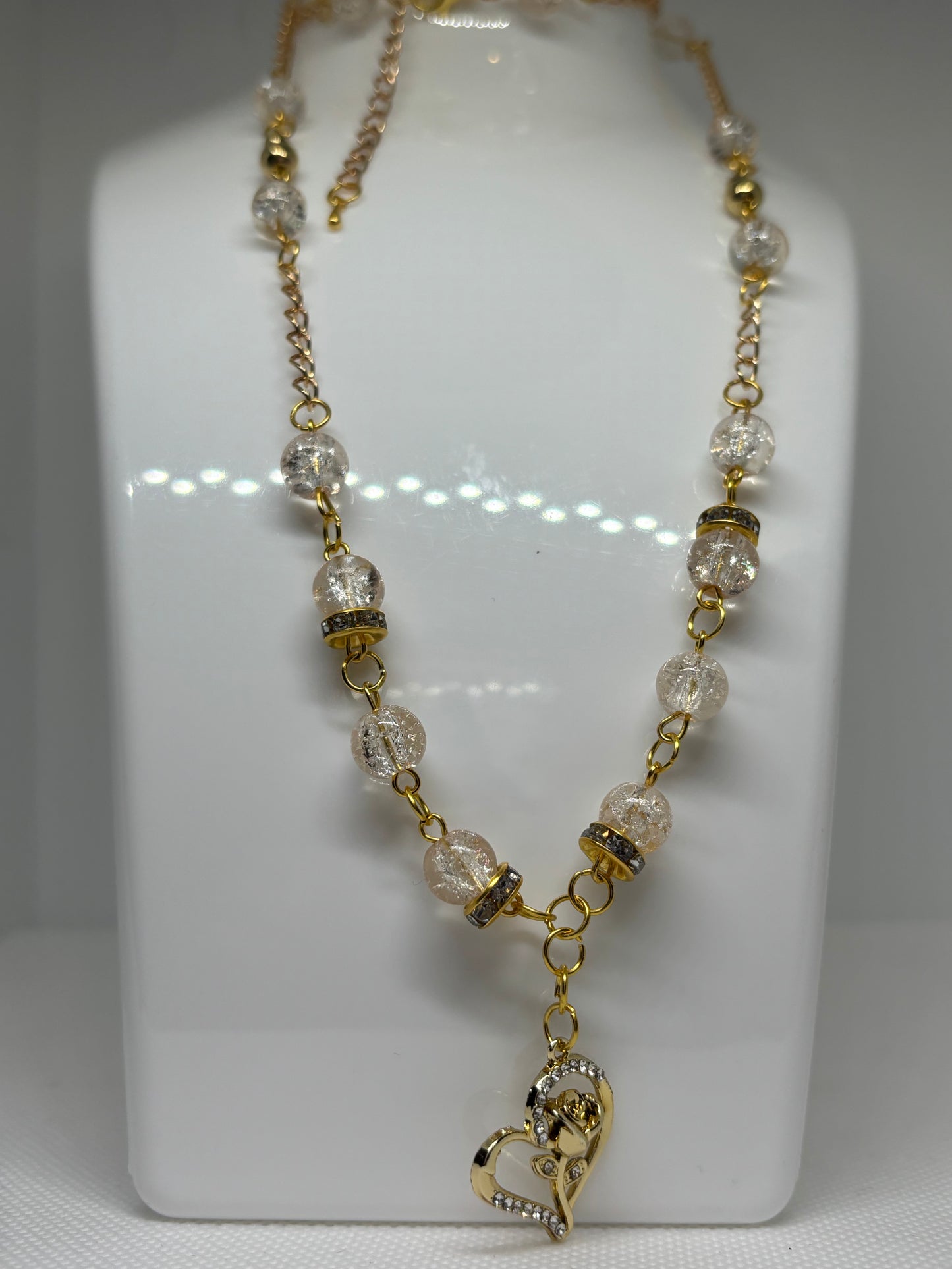 OYK Collection GOLDEN MOONLIGHT BLOOM necklace