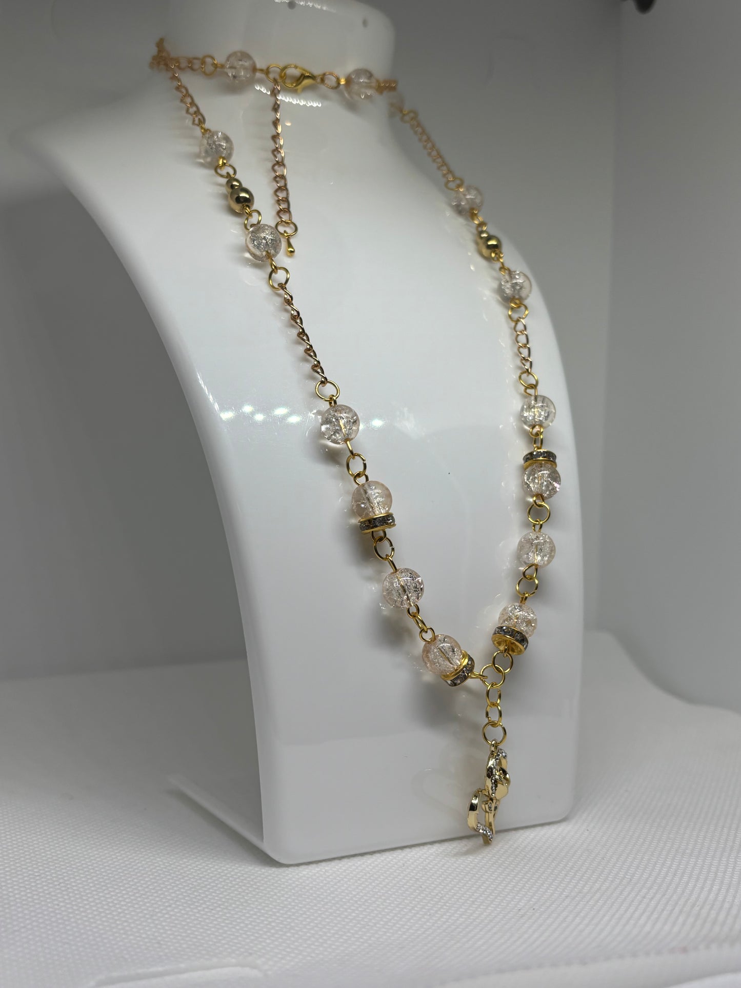 OYK Collection GOLDEN MOONLIGHT BLOOM necklace