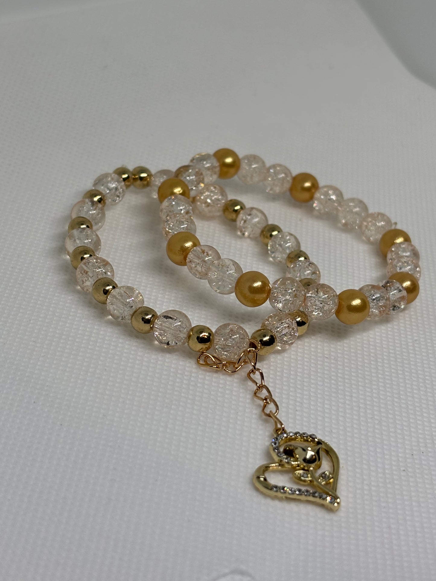 OYK Collection MOONLIGHT BLOOM golden 2 sets of bracelets