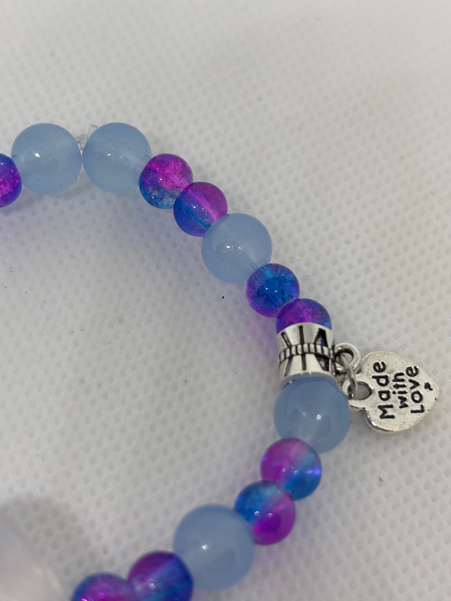 OYK Collection BLUE & PINK AURA bracelets