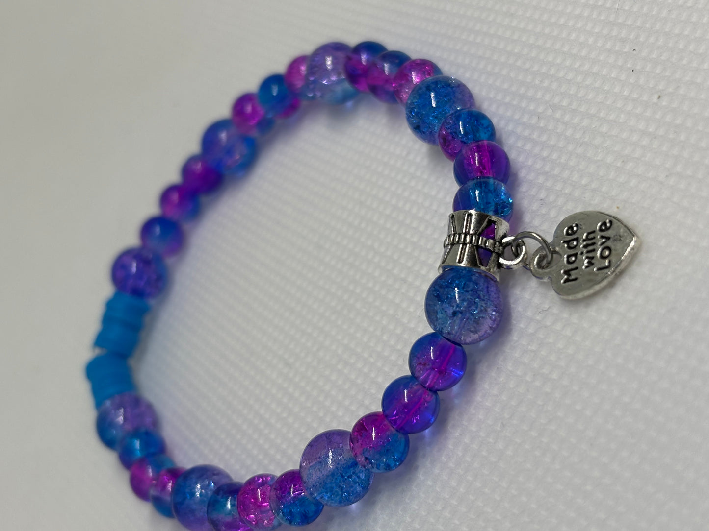 OYK Collection BLUE & PINK AURA bracelets
