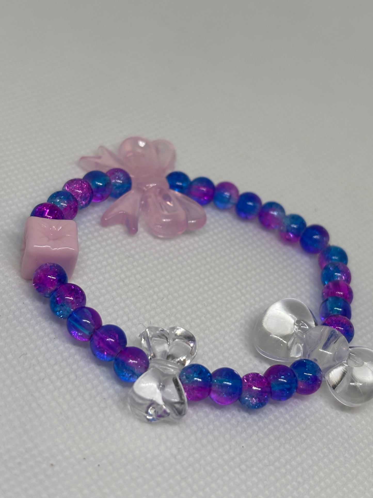 OYK Collection BLUE & PINK AURA bracelets