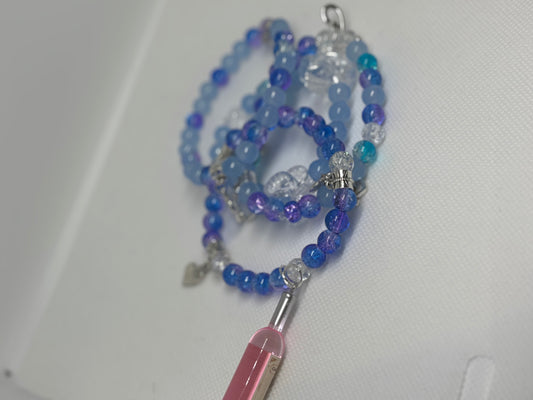 OYK Collection LUMI BLUE & PURPLE bracelets