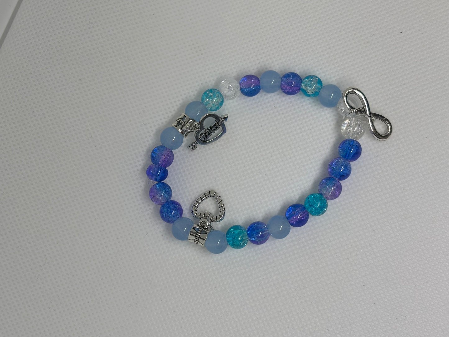OYK Collection LUMI BLUE & PURPLE bracelets
