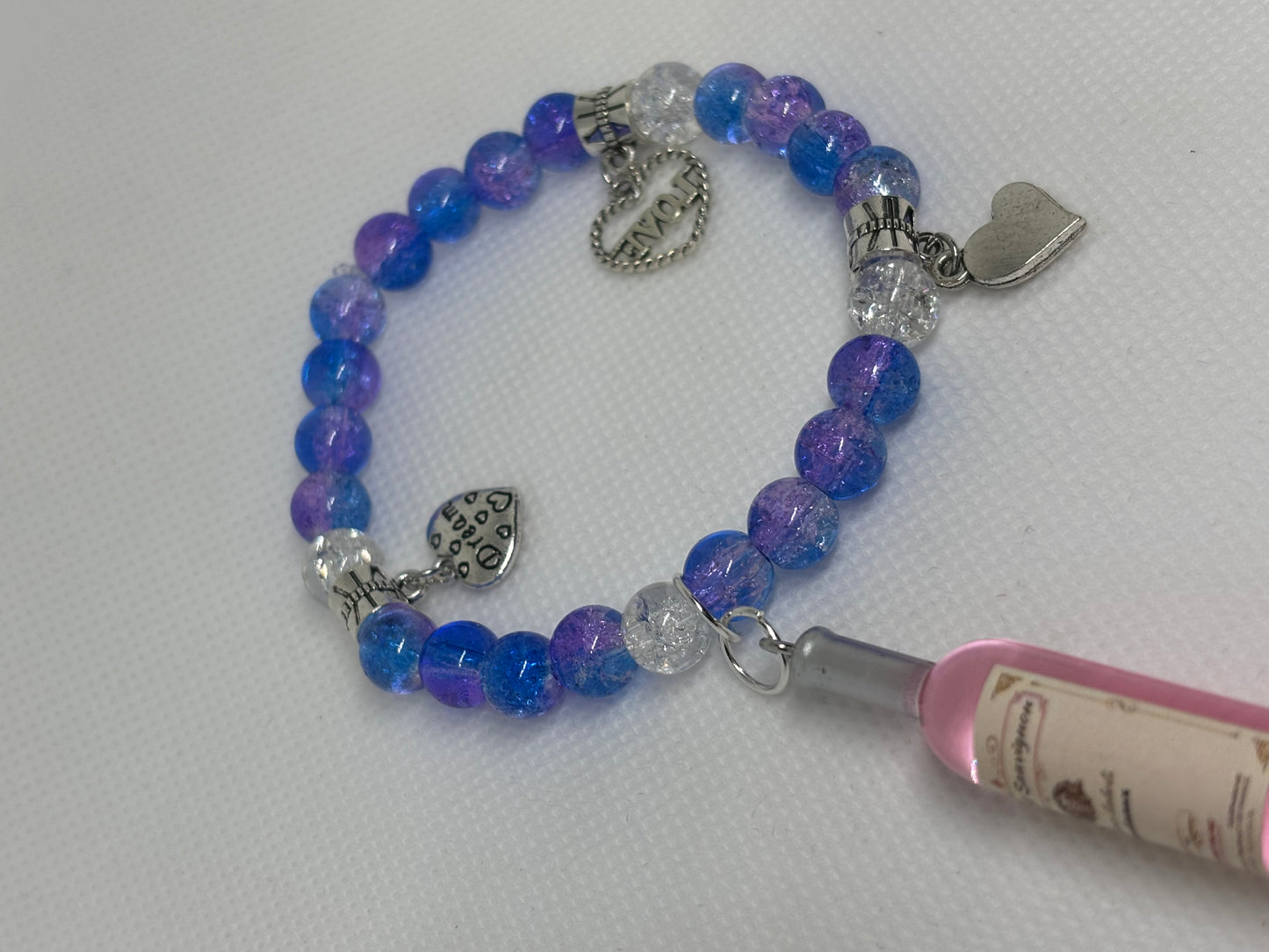 OYK Collection LUMI BLUE & PURPLE bracelets