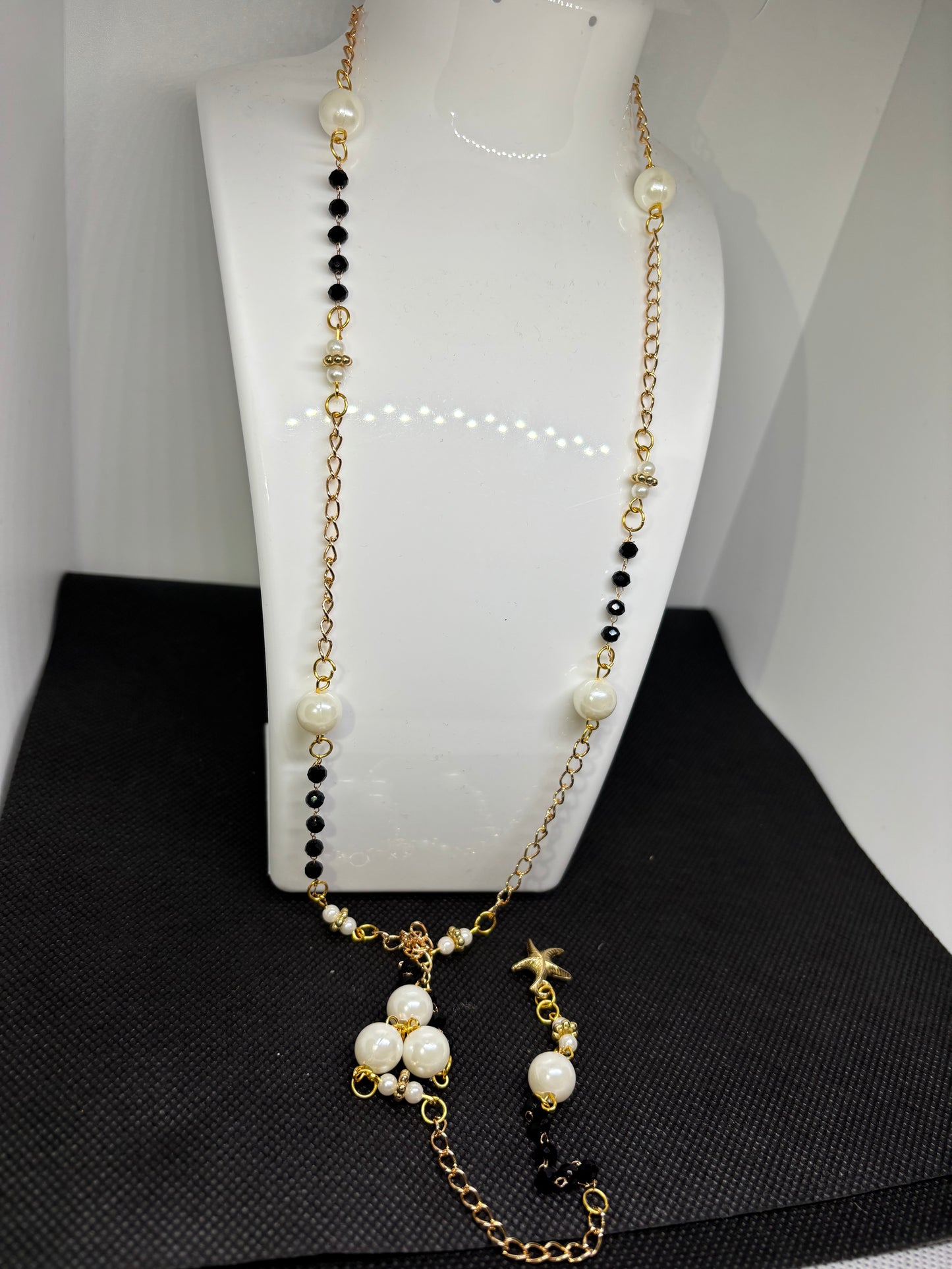 OYK Collection GOLDEN BLACK necklace and bracelet