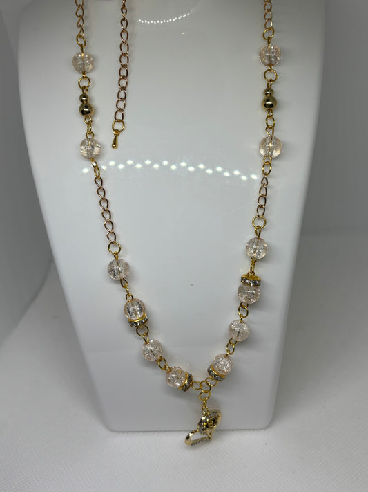 OYK Collection GOLDEN MOONLIGHT BLOOM necklace