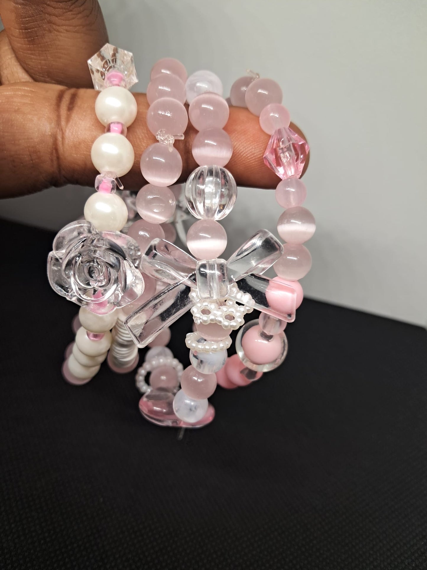 OYK Collection PINK AURA bracelets