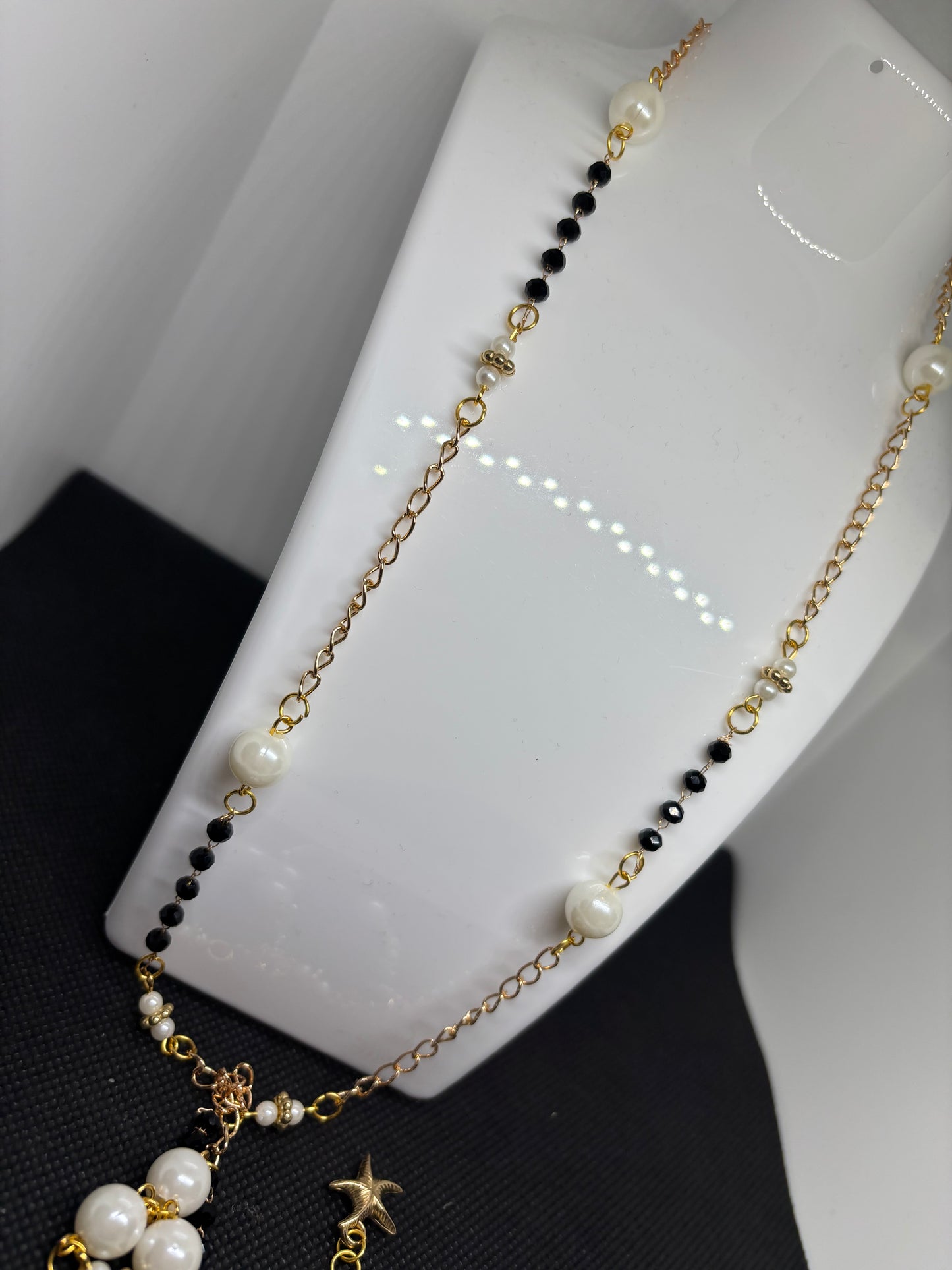 OYK Collection GOLDEN BLACK necklace and bracelet